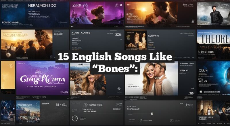 15 English Songs Like “Bones”: