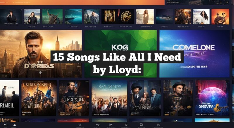 15 Songs Like All I Need by Lloyd:
